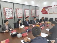 新乡市凤泉区区长、副区长等人到中尧申城能源